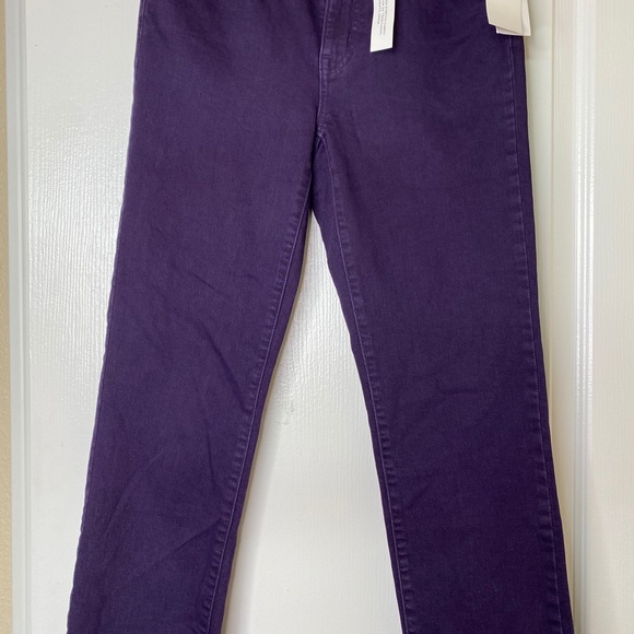 RALPH LAUREN WM Zippered Pocketed Skinny Jean Purp - Picture 5 of 5